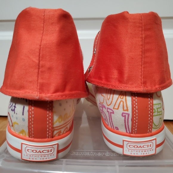 Coach Bonney Hi TopWomens Size 7B - Picture 9 of 12